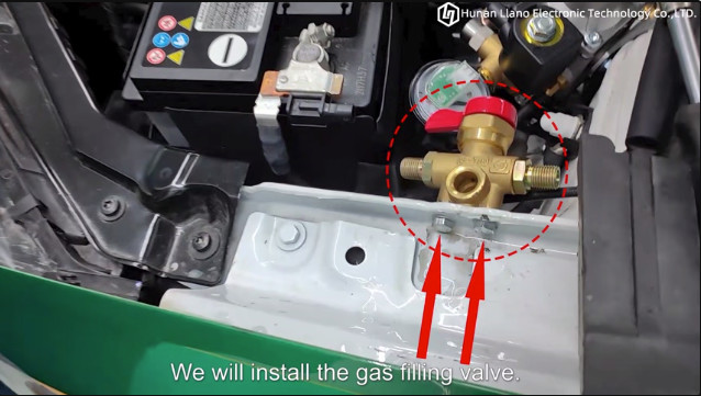 Latest company Cases about 3-3 গ্যাস ফিলিং ভালভ ইনস্টল করুন