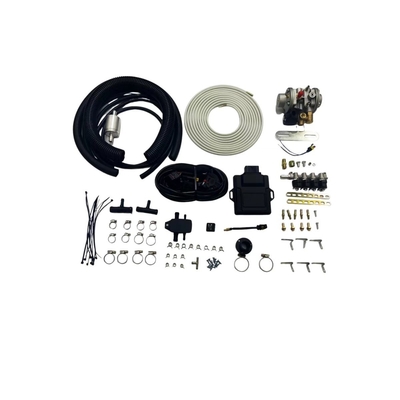48 পিন ABS প্লাস্টিক ECU 4 CYL ইনজেক্টর রেল সহ CNG অটোগ্যাস কনভার্সন কিট