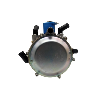 LLANO LPG প্রেসার রেগুলেটর LN-LOV090 সিলভার এবং 2 স্টেজ গ্যাস রিডুসারের জন্য নীল
