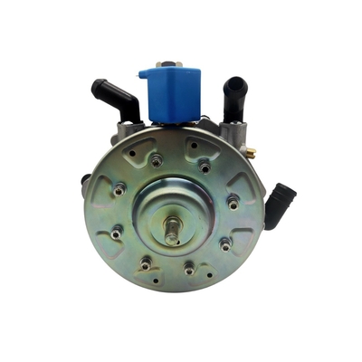 LLANO LPG প্রেসার রেগুলেটর LN-LOV090 সিলভার এবং 2 স্টেজ গ্যাস রিডুসারের জন্য নীল
