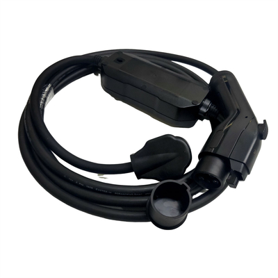 Nema14-50 চার্জিং প্লাগ Type2 EV পোর্টেবল চার্জার 1 ফেজ AC 32A অ্যাডজাস্টেবল