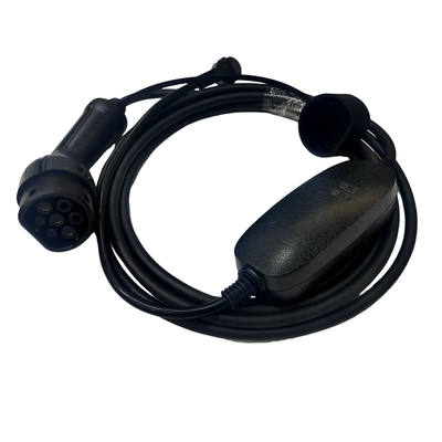 AC 16A ইউরোপীয় 1 ফেজ 1.0 EV পোর্টেবল চার্জার টাইপ 2 IEC62196