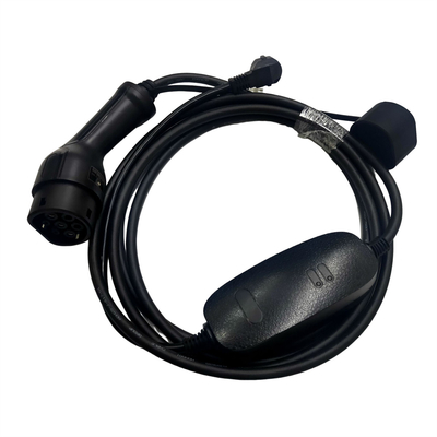 AC 16A ইউরোপীয় 1 ফেজ 1.0 EV পোর্টেবল চার্জার টাইপ 2 IEC62196