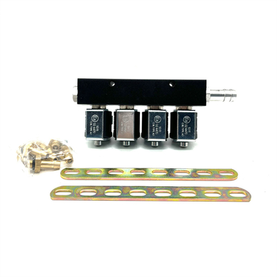 4 সিলিন্ডার যানবাহনের জন্য খাদ 12V এলপিজি সিএনজি ইনজেক্টর পেশাগতভাবে পরীক্ষিত 3 ওহম প্রতিরোধের