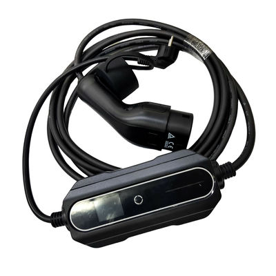 Good price IEC62196 স্ট্যান্ডার্ড প্লাগ ইন EV পোর্টেবল চার্জার 1 ফেজ AC 16A অ্যাডজাস্টেবল 3.5kw অনলাইন